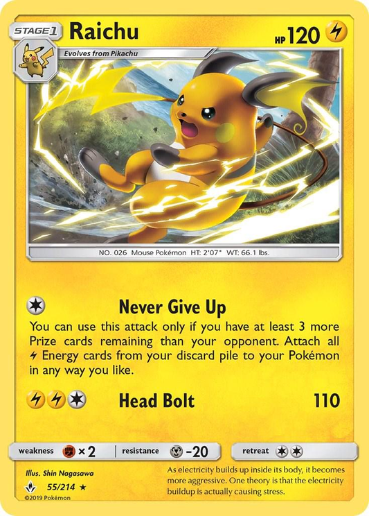 Raichu - Unbroken Bonds