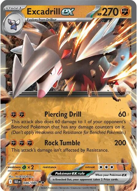 Excadrill EX - Black Bolt