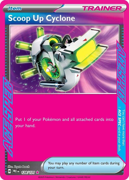 Scoop Up Cyclone Ace Spec - Prismatic Evolutions