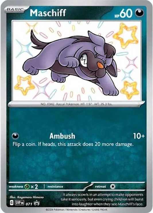 Maschiff Shiny - Scarlet & Violet Promo