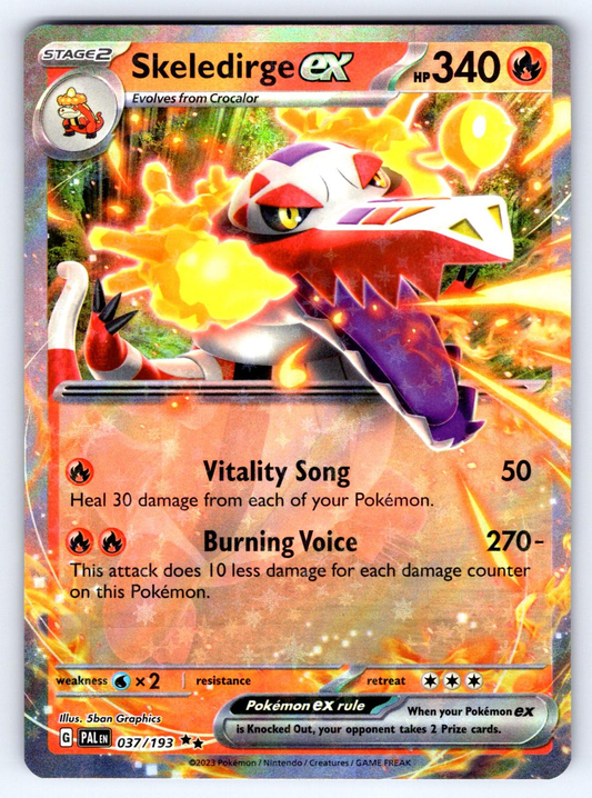 Skeledirge EX - Paldea Evolved