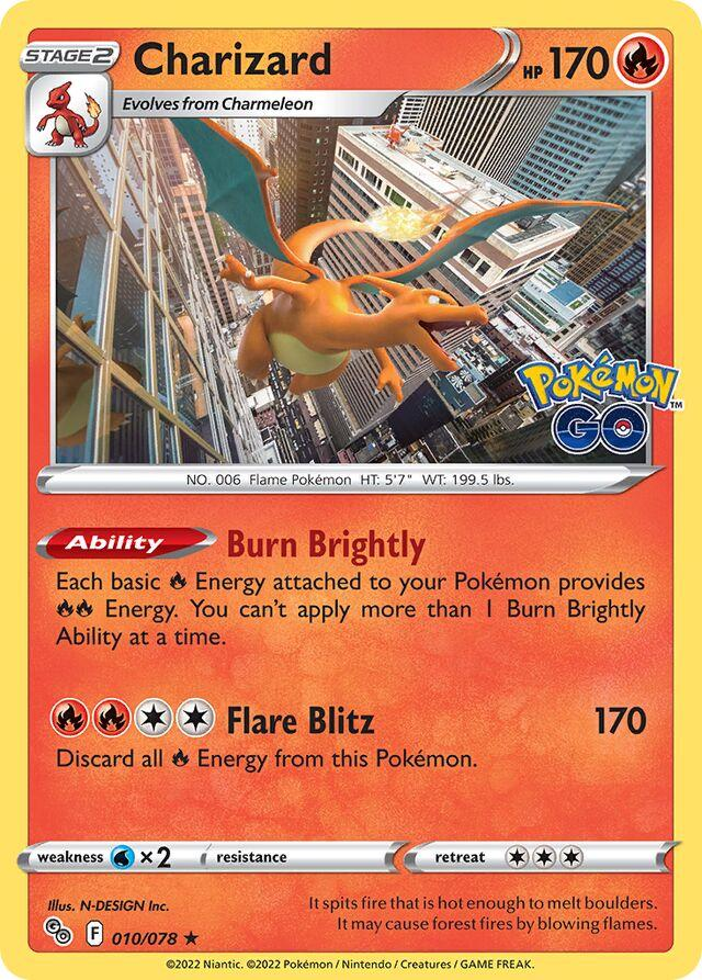 Charizard Holografico - Pokemon GO
