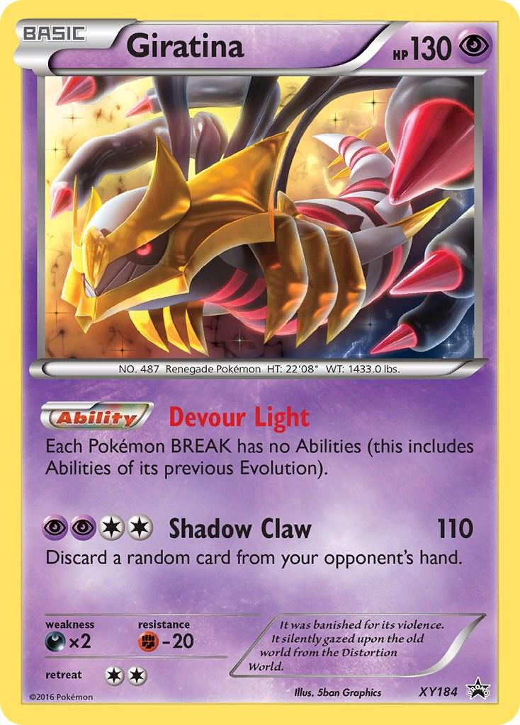 Giratina Cosmos Holografico (LP) - X & Y Promo