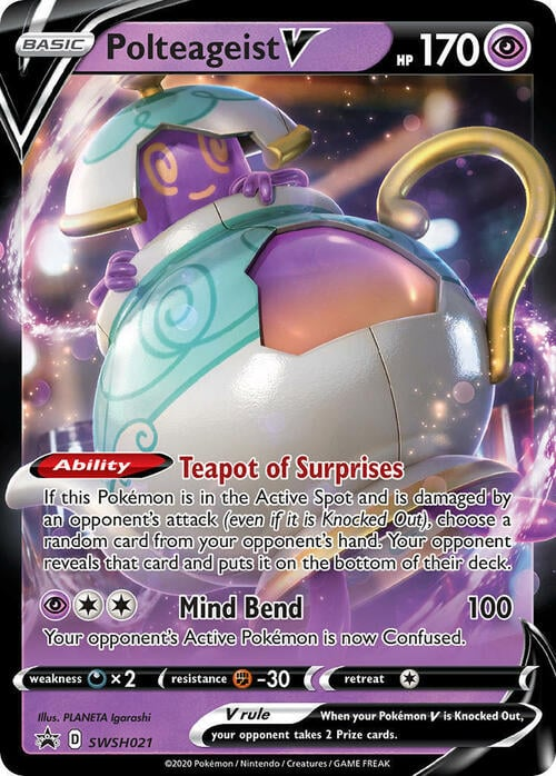 Polteageist V - Sword & Shield Promo