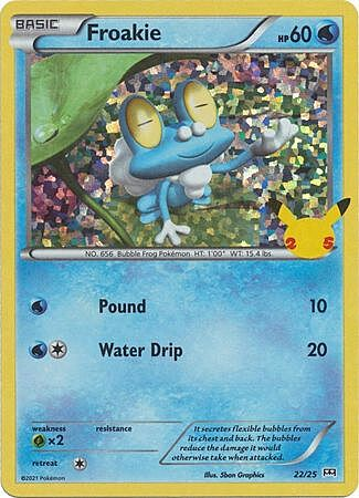 Froakie Holo - McDonalds 2021