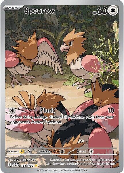 Spearow Illustration - Mega Evolution