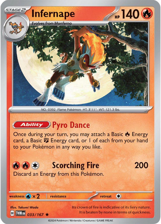 Infernape Holografico - Twilight Masquerade