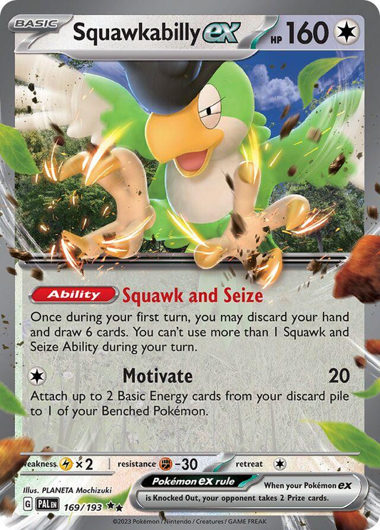 Squawkabilly EX - Paldea Evolved
