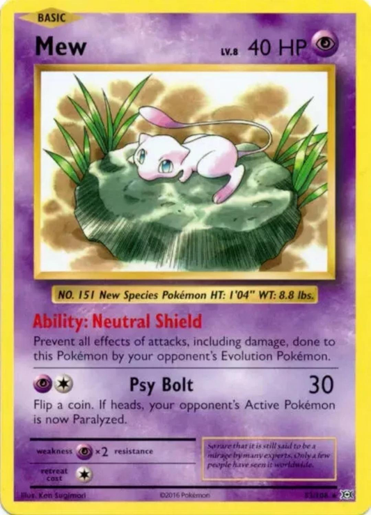 Mew - Evolutions