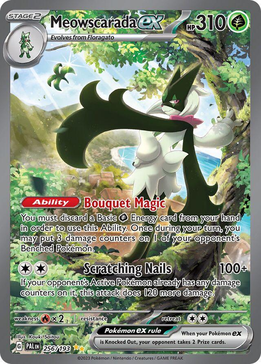 Meowscarada EX Special Illustration Rare - Paldea Evolved