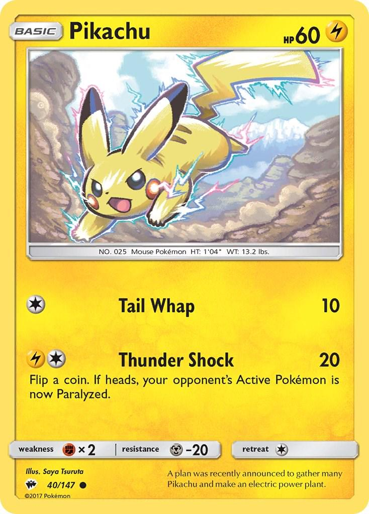 Pikachu - Burning Shadows