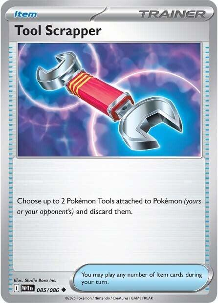 Tool Scrapper - White Flare