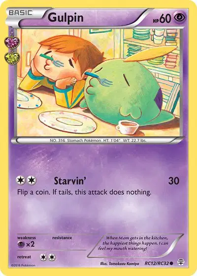 Gulpin Radiant Collection - Generations