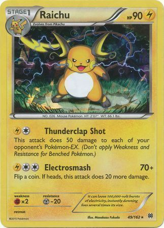 Raichu Cracked Ice Holografico (HP) - Breakthrough