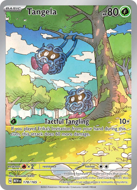 Tangela Illustration - Pokemon 151