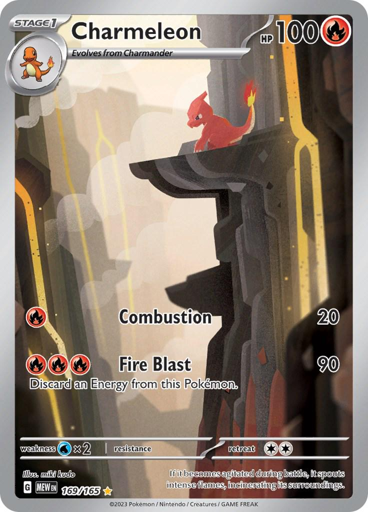 Charmeleon Illustration - Pokemon 151