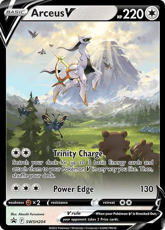 Arceus V 204 - Sword & Shield Promo