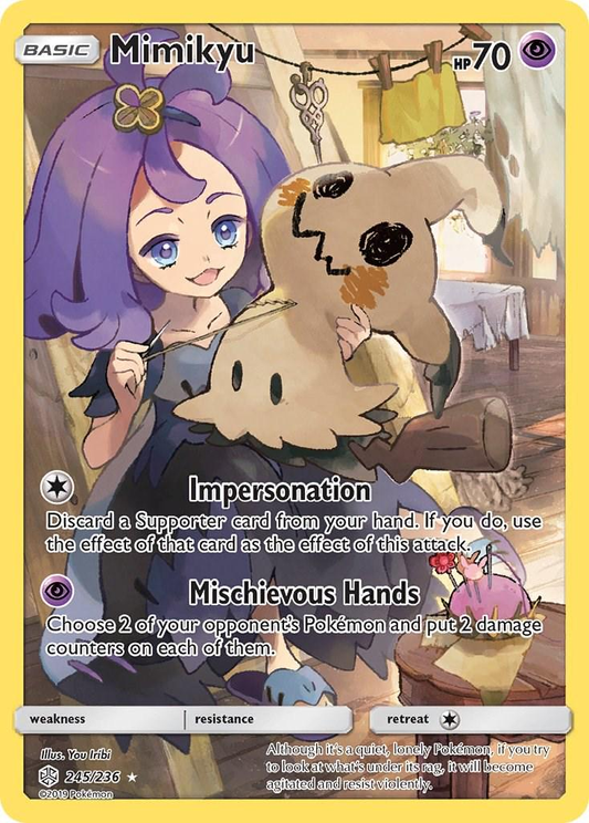 Mimikyu Secret Rare - Cosmic Eclipse