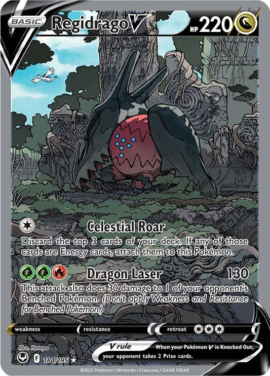 Regidrago V Arte Alternativo - Silver Tempest