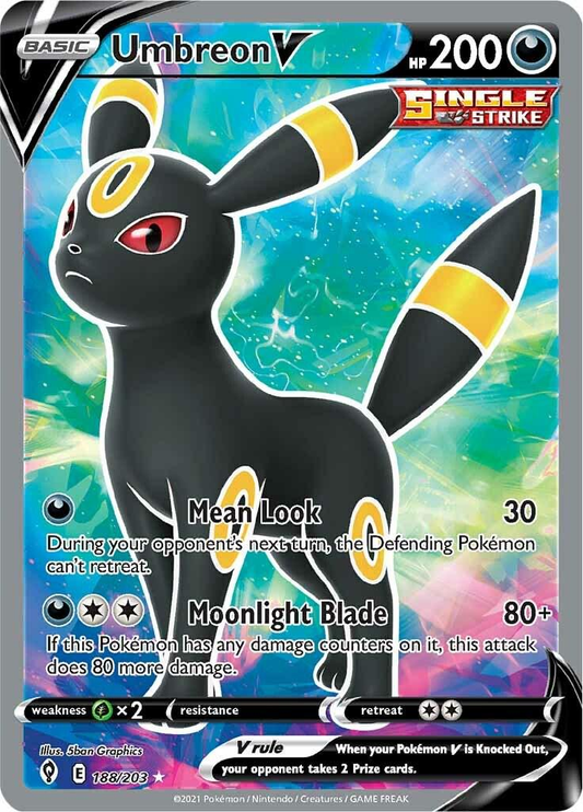 Umbreon V Full Art - Evolving Skies