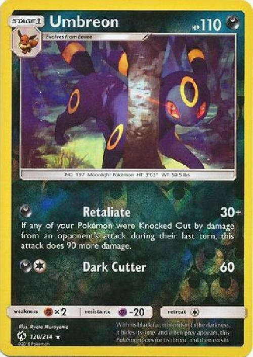 Umbreon Reverse Holografico - Lost Thunder