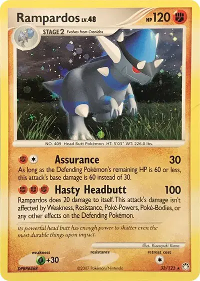 Rampardos Cosmos Holografico (HP) - Mysterious Treasures