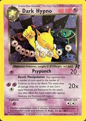 Dark Hypno Holografico (LP) - Team Rocket