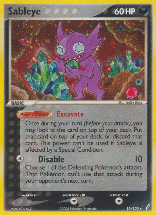 Sableye Holografico (LP) - Crystal Guardians