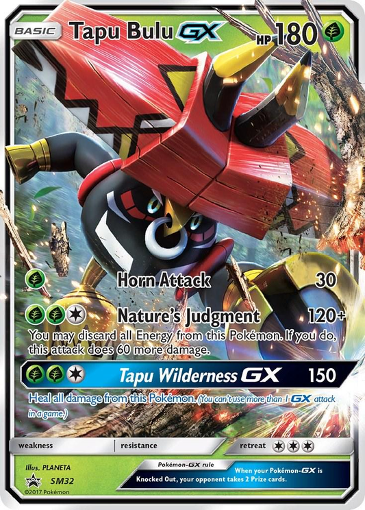 Tapu Bulu GX - Sun & Moon Promo