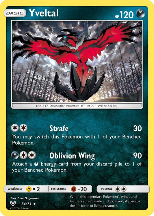 Yveltal Holografico - Shining Legends