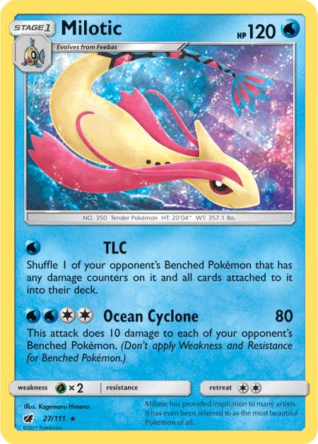 Milotic Holografico - Crimson Invasion