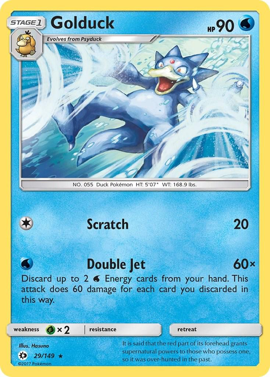 Golduck - Sun & Moon Base Set