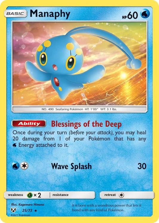 Manaphy Holografico - Shining Legends