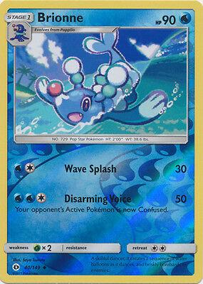 Brionne Reverse Holografico - Sun & Moon Base Set