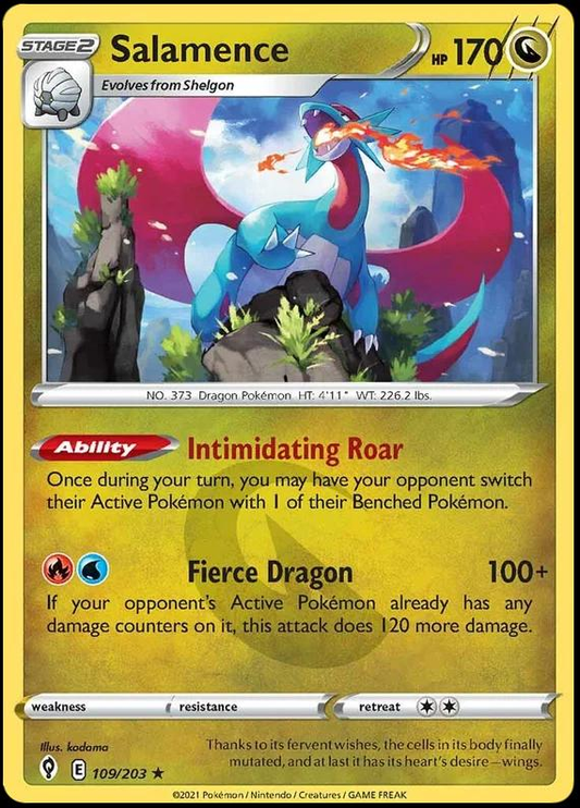 Salamence Holografico - Evolving Skies
