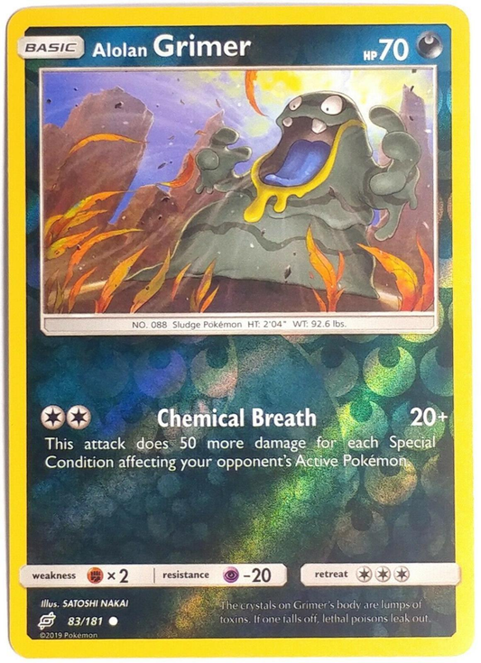 Alolan Grimer Reverse Holografico - Team Up