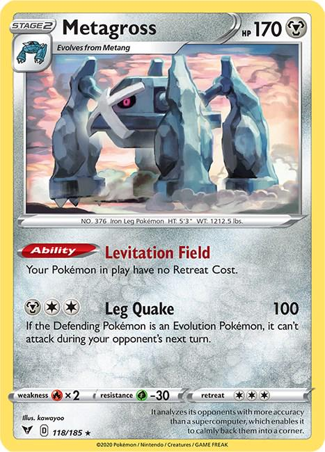 Metagross Reverse Holografico - Vivid Voltage
