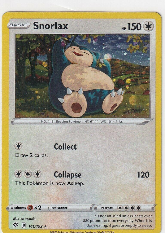Snorlax Cosmos Holografico - Rebel Clash