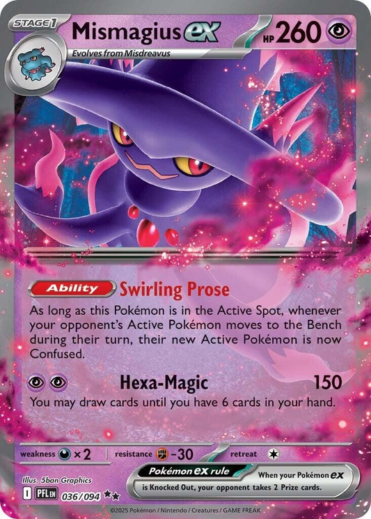 Mismagius EX - Phantasmal Flames
