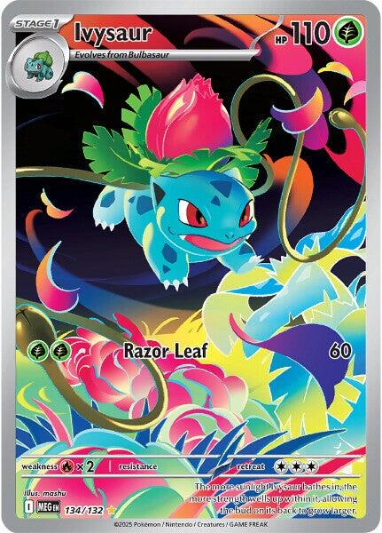 Ivysaur Illustration - Mega Evolution
