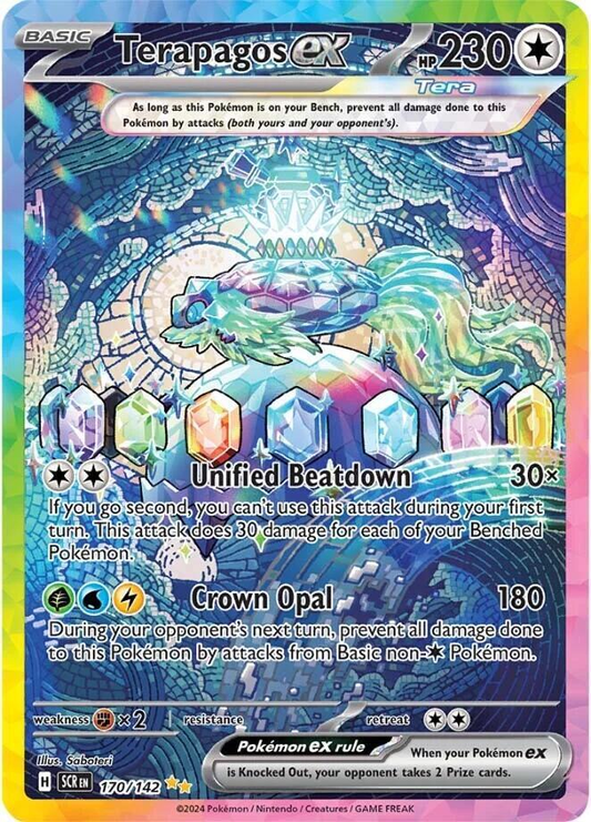 Terapagos EX Special Illustration - Stellar Crown