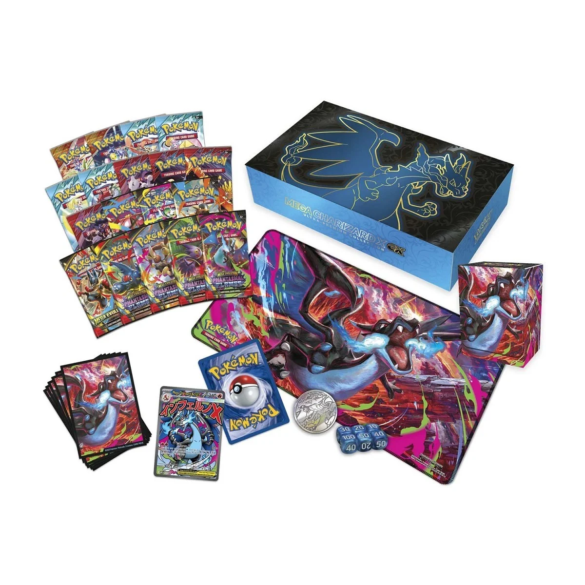 Ultra Premium Collection Mega Charizard X - ESPAÑOL