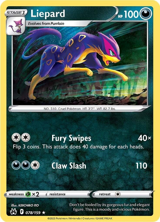 Liepard - Crown Zenith