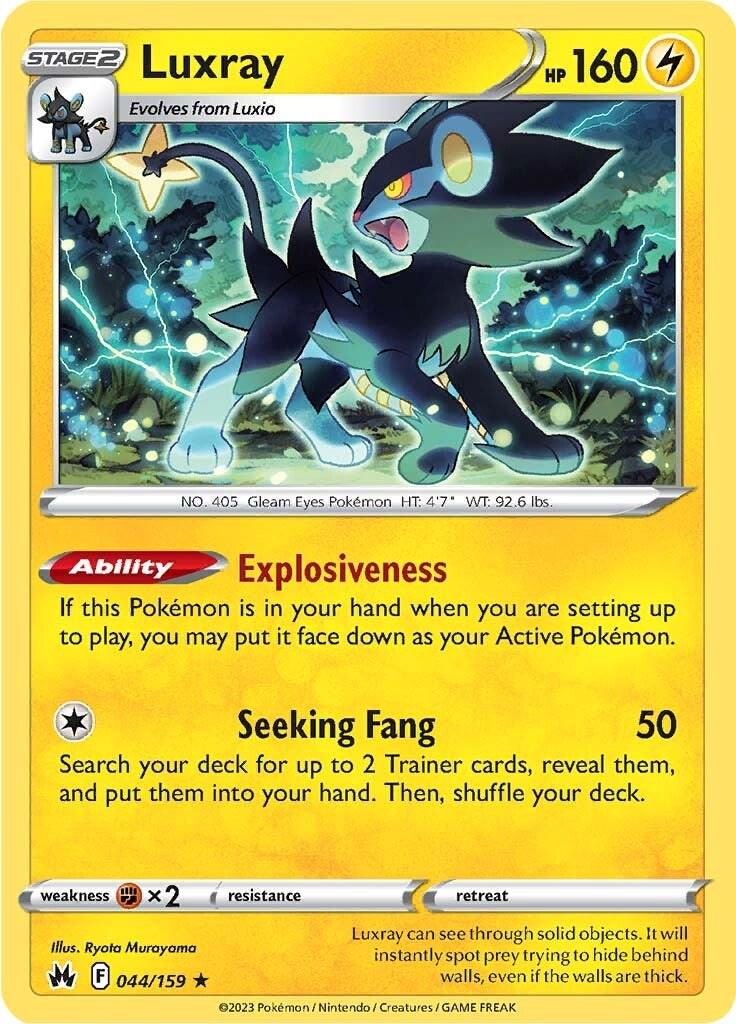 Luxray 44 - Crown Zenith