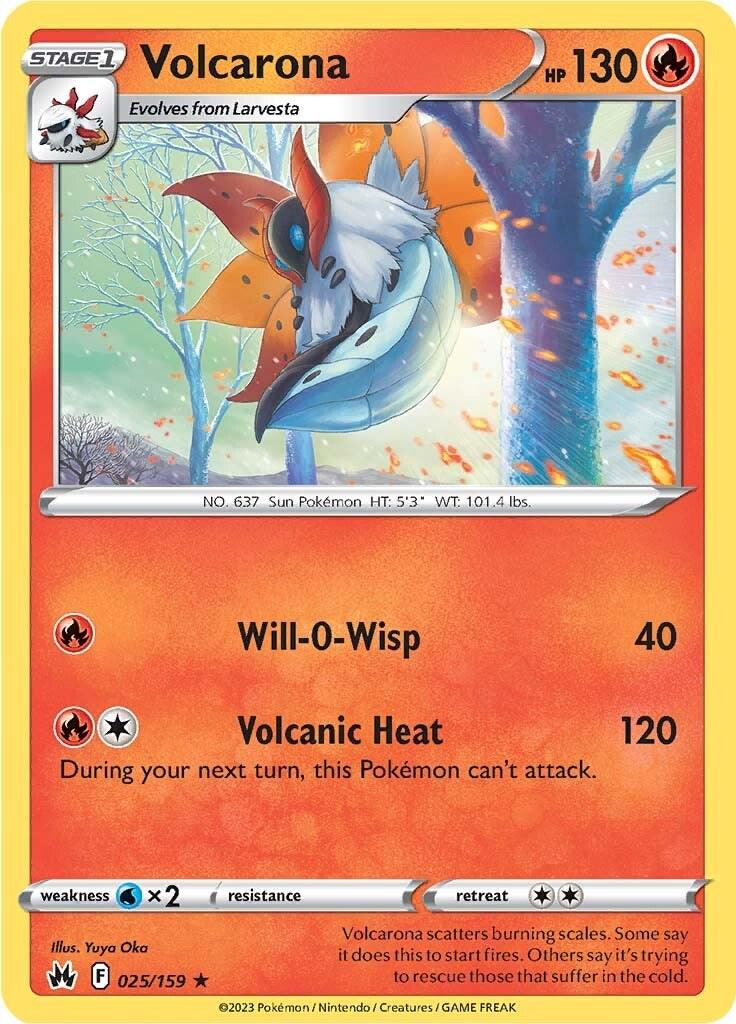Volcarona - Crown Zenith