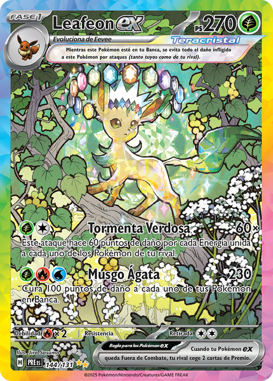 Leafeon Special Illustration - Evoluciones Prismaticas