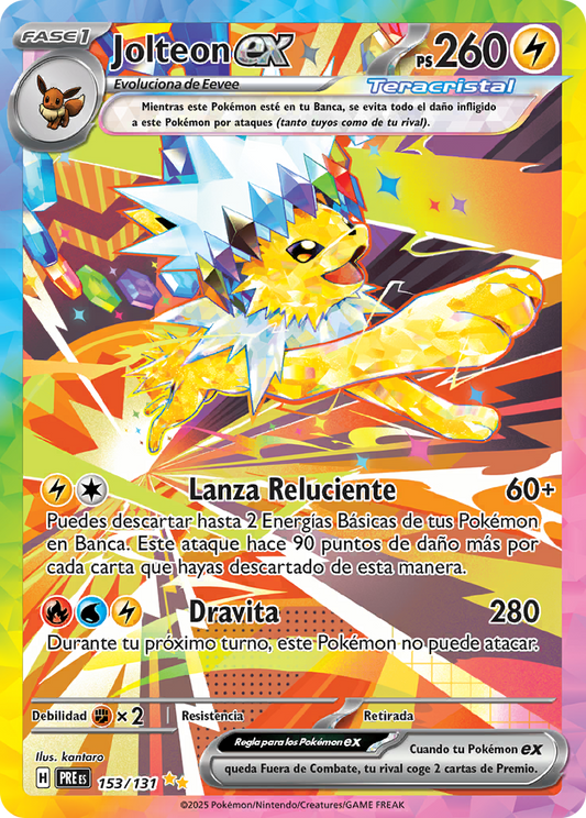 Jolteon Special Illustration - Evoluciones Prismaticas