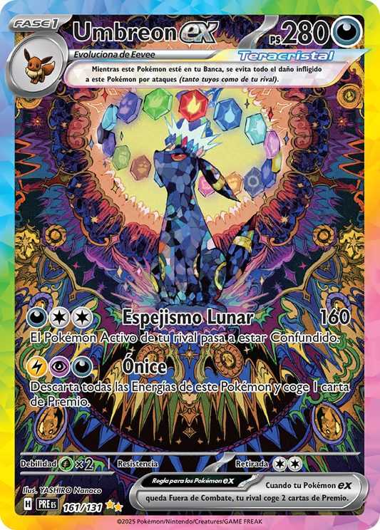 Umbreon EX Special Illustration - Evoluciones Prismaticas