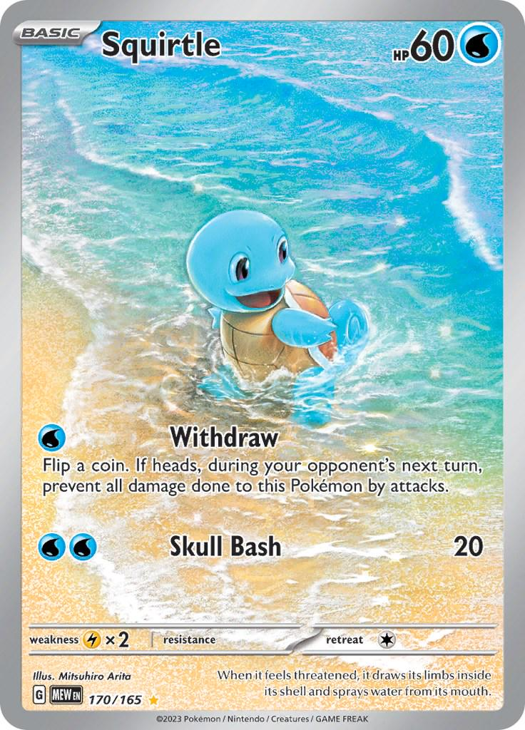 Squirtle Illustration - Pokemon 151