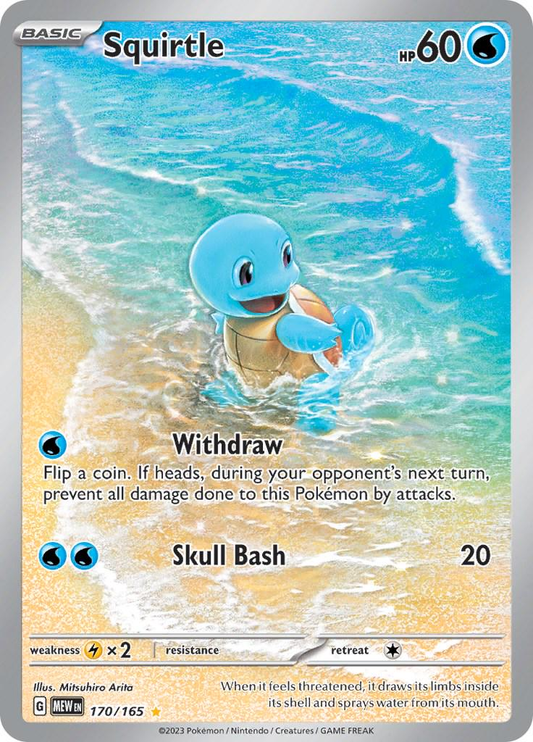 Squirtle Illustration - Pokemon 151